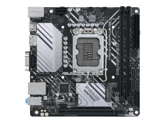 ASUS PRIME H610I-PLUS D4-CSM - Motherboard - Mini-ITX - LGA1700-Sockel - H610 Chipsatz - USB 3.2 Gen 1 - Gigabit LAN - Onboard-Grafik (CPU erforderlich)