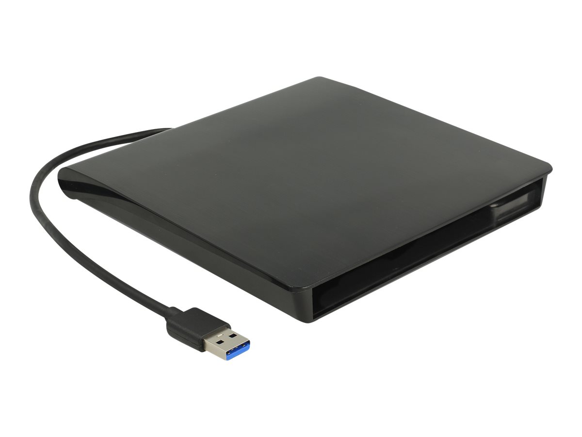 Delock 5.25 External Enclosure Slim SATA > USB 3.0 - Speichergehäuse - SATA - USB 3.2 (Gen 1)