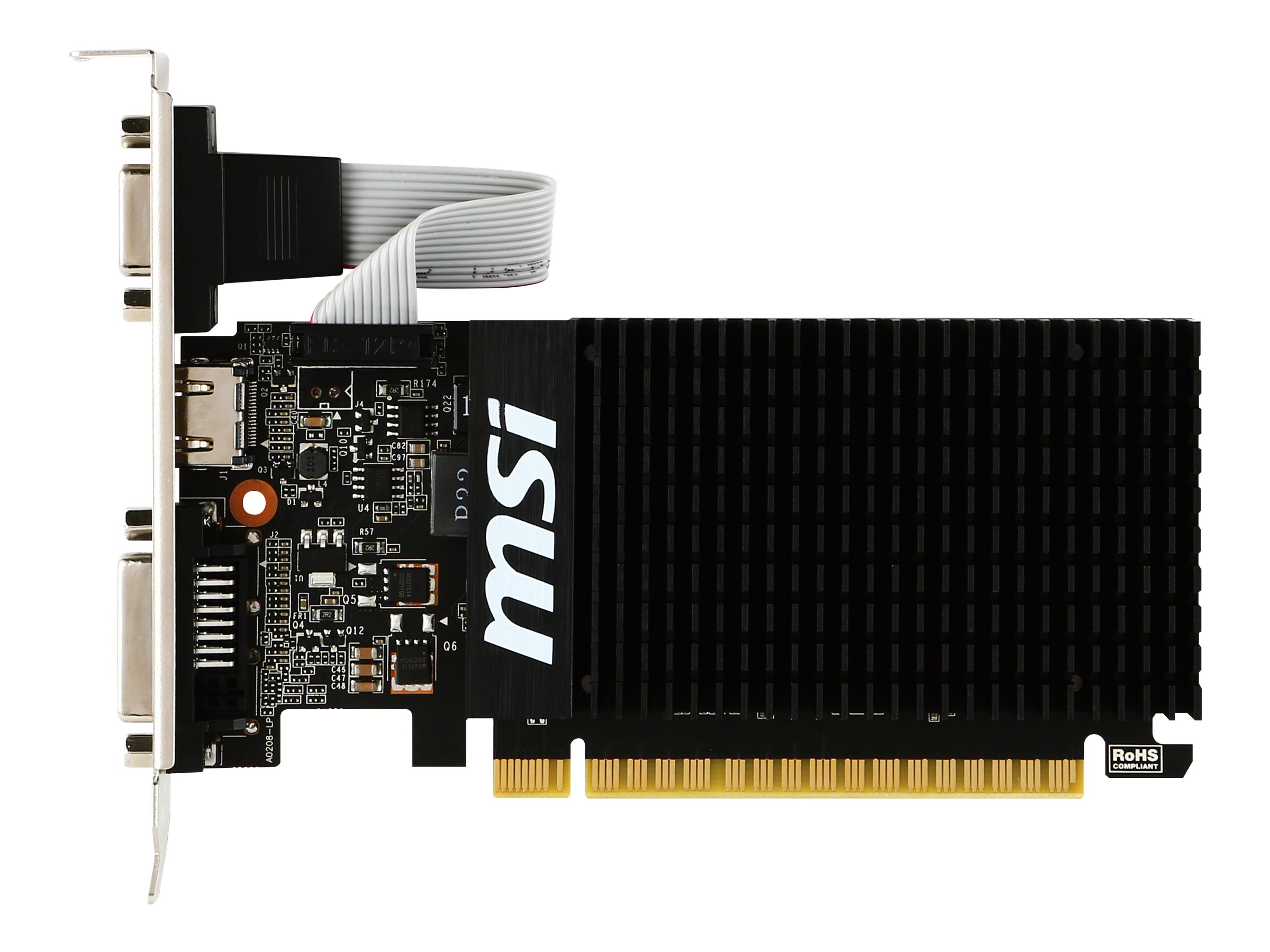 MSI GT 710 2GD3H LP - Grafikkarten - GF GT 710, Ansicht 2