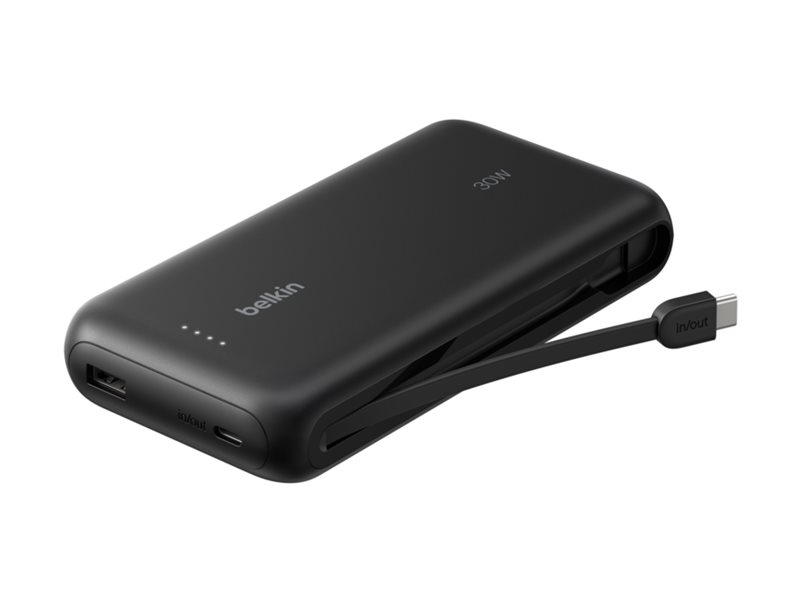 Belkin Gaming - Powerbank - 20000 mAh - 30 Watt - Fast Charge, PD - 3 Ausgabeanschlussstellen (USB, 2 x USB-C)