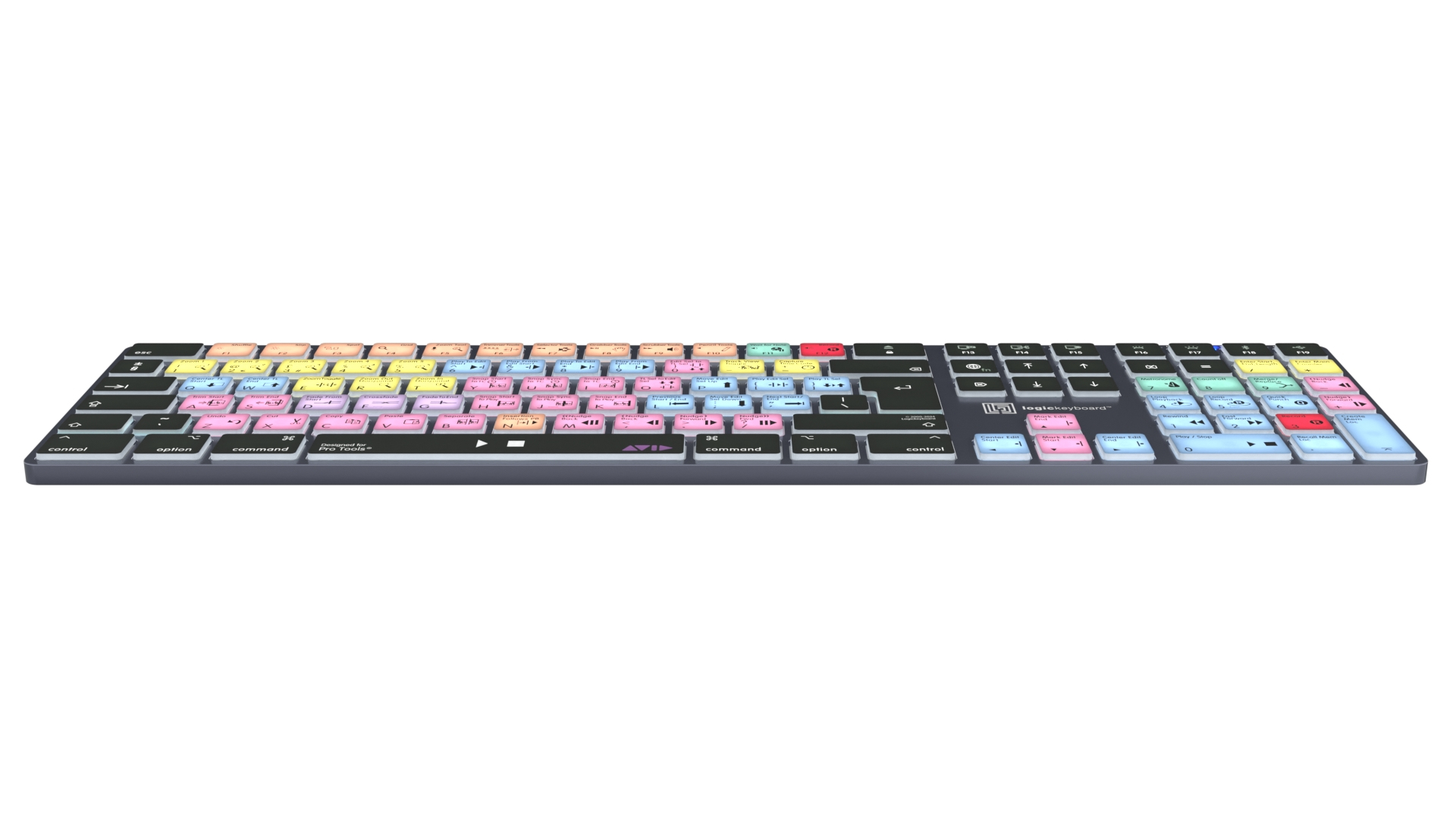 Logickeyboard Avid Pro Tools Titan - TL: Deutsch, QWERTZ, Ansicht 4