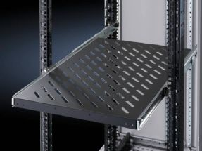 Rittal Rack - Regal - RAL 9005 - 1U - 48.3 cm (19), Ansicht 3