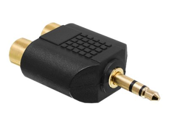 Delock Audio-Adapter - RCA weiblich zu mini-phone stereo 3.5 mm männlich
