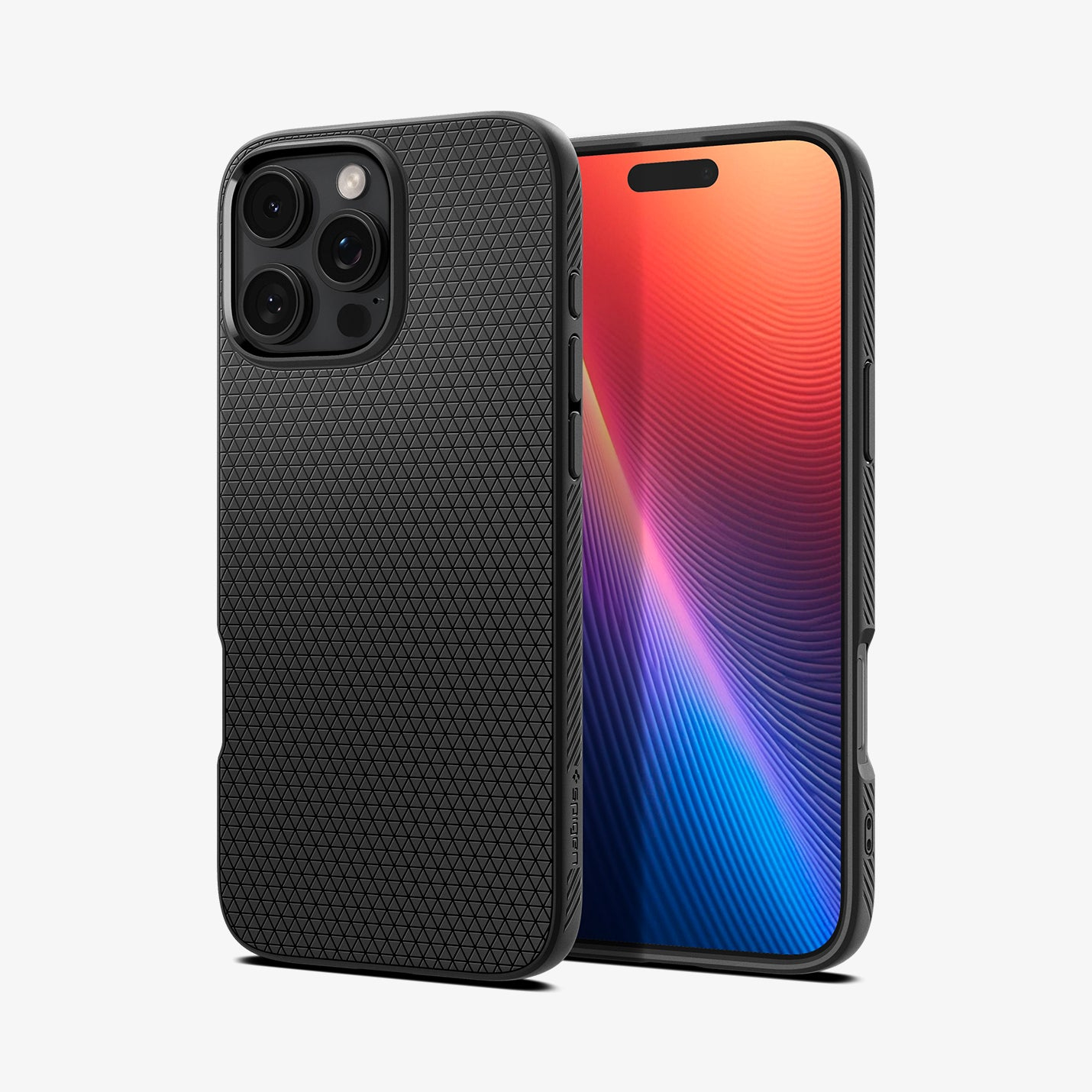 Spigen iPh 16 Pro Lqd Air Matte Blac, Ansicht 2