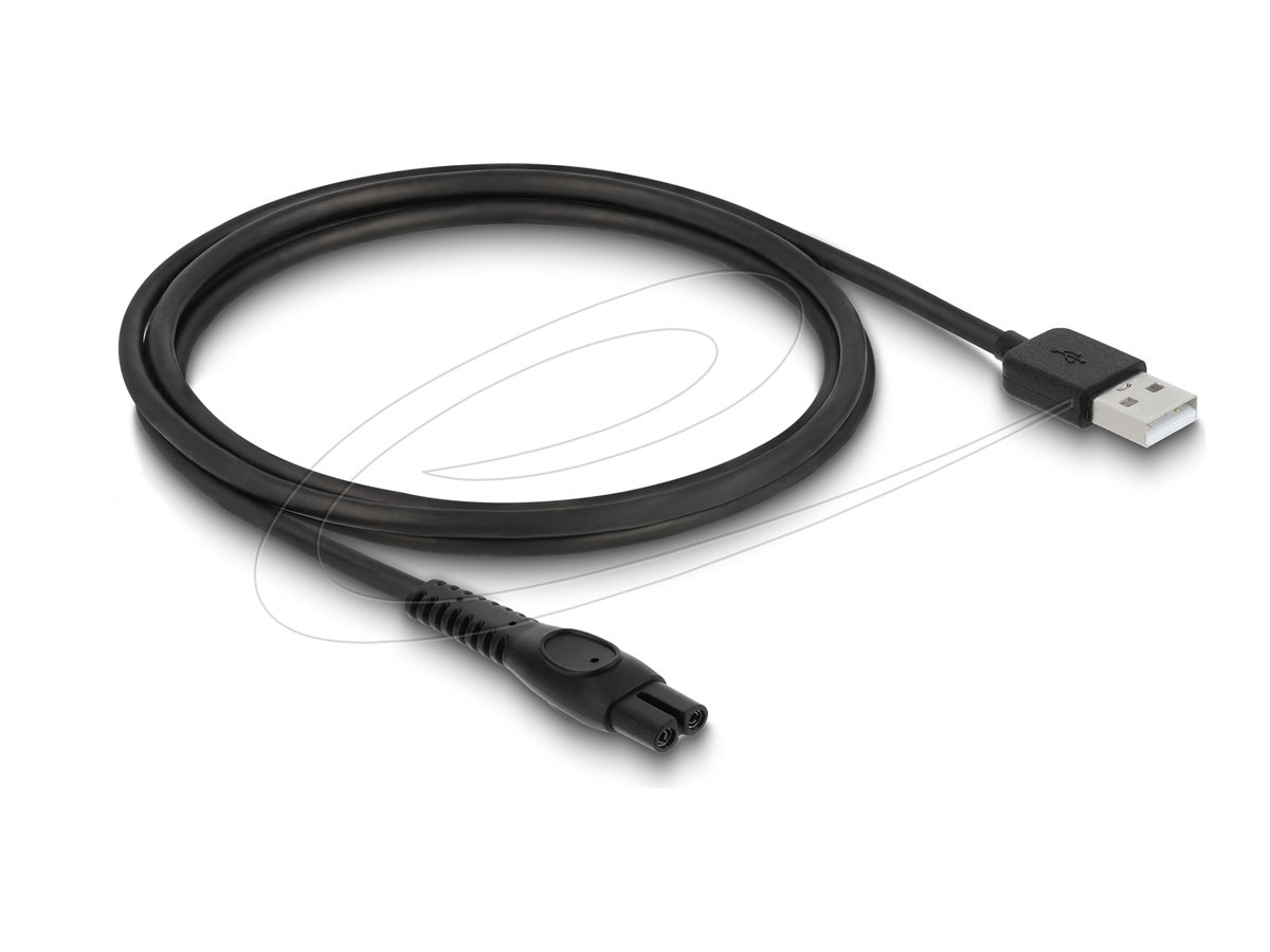 Delock Stromkabel - USB (M) zu 2-polig (M)