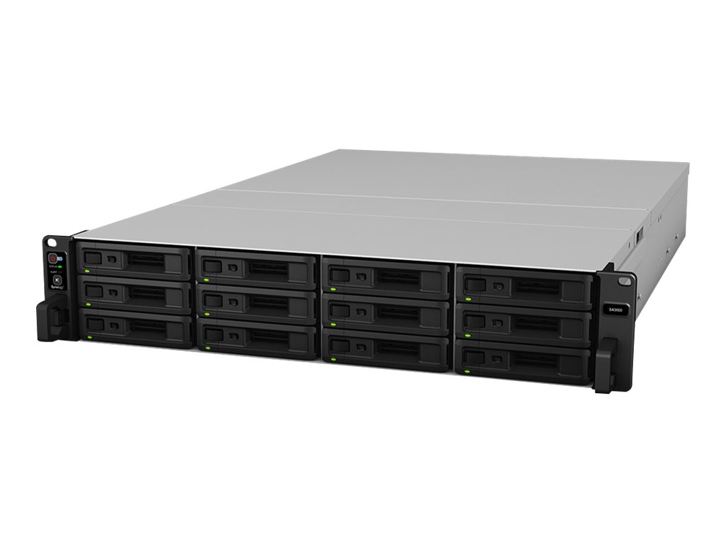 Synology SA3600 - NAS-Server - 12 Schächte - Rack