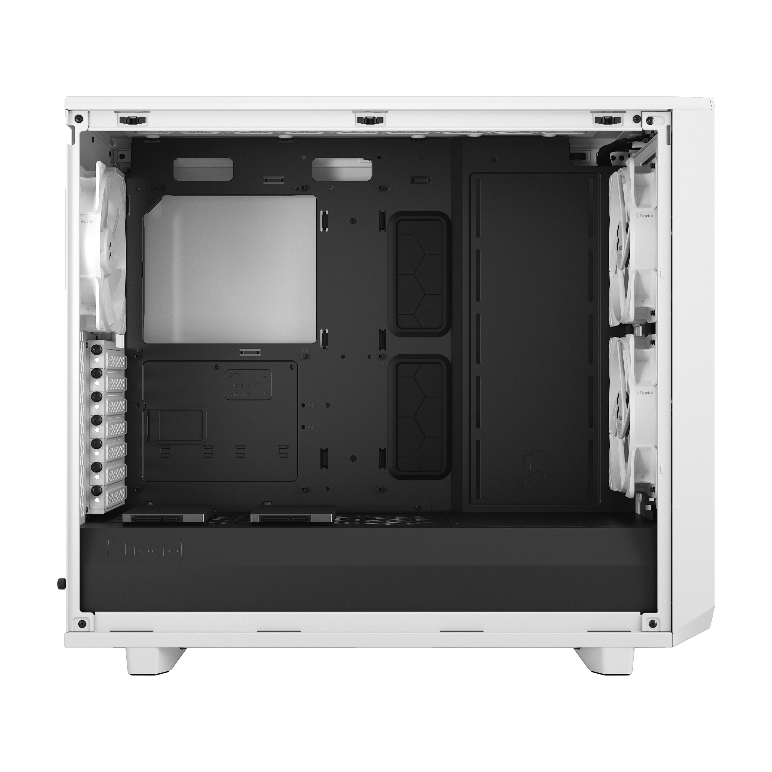 Fractal Design Meshify 2 Lite - Tower - E-ATX - Seitenteil mit Fenster (gehärtetes Glas), Ansicht 4