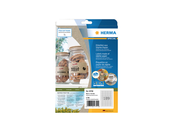 HERMA 10750 - Braun - Rechteck - Dauerhaft - 254 x 10 mm - A4 - Universal