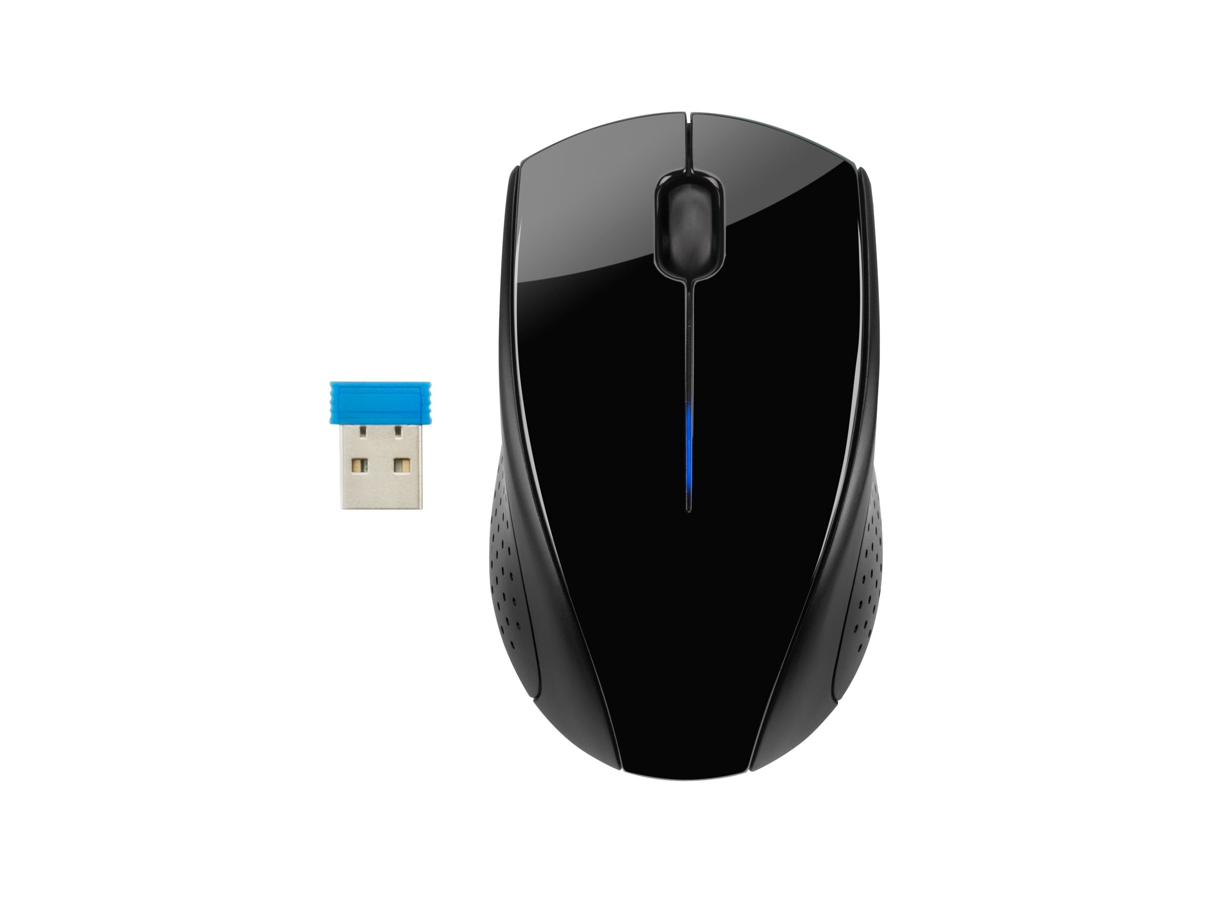HP 220 - Maus - rechts- und linkshändig - optisch - kabellos - 2.4 GHz - kabelloser Empfänger (USB)