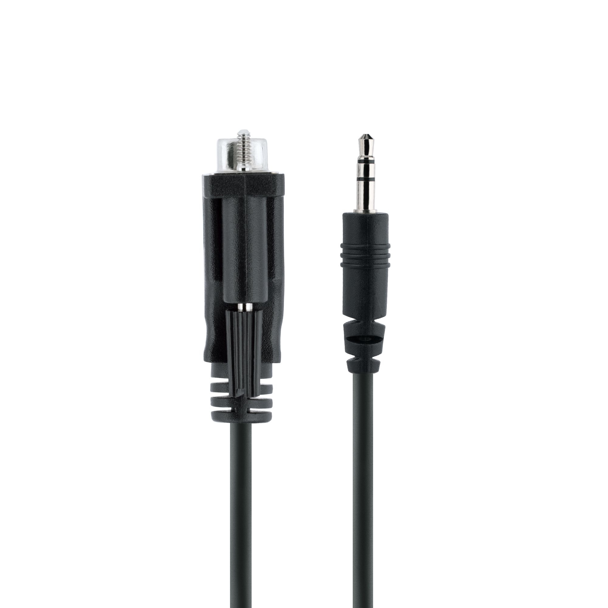 StarTech.com 3ft (1m) DB9 to 3.5mm Serial Cable for Serial Device Configuration, RS232 DB9 Male to 3.5mm Cable, Ansicht 3