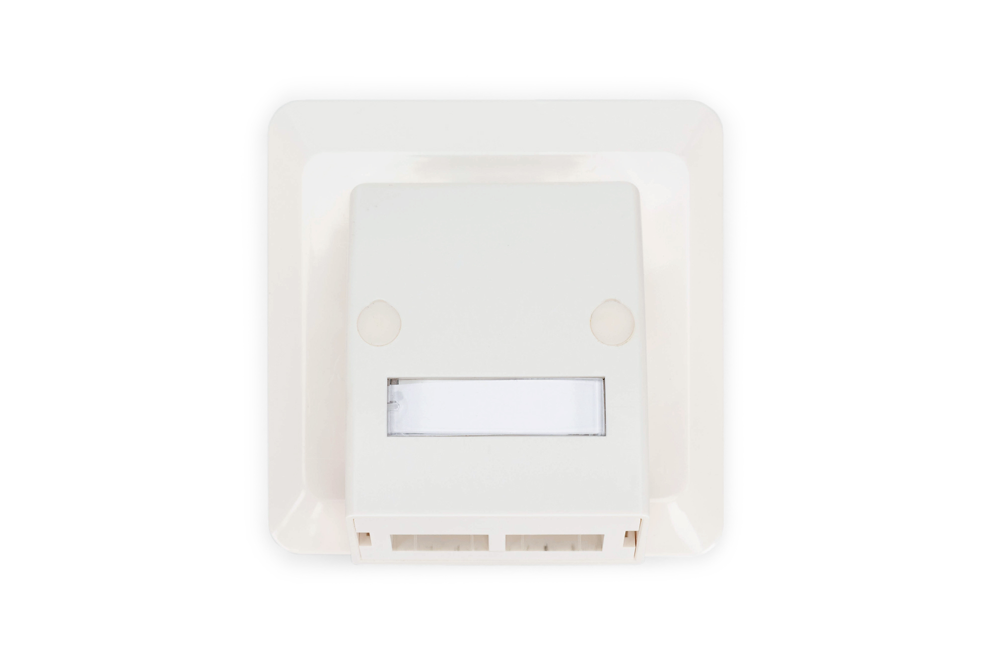 DIGITUS FTTH Glasfaser Unterputz-Wandanschlussdose, für SC/LC-Adapter, Ansicht 4