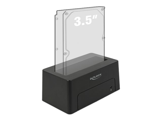 Delock HDD-Dockingstation Schächte: 1 - SATA 6Gbs - USB 3.1 (Gen 2)