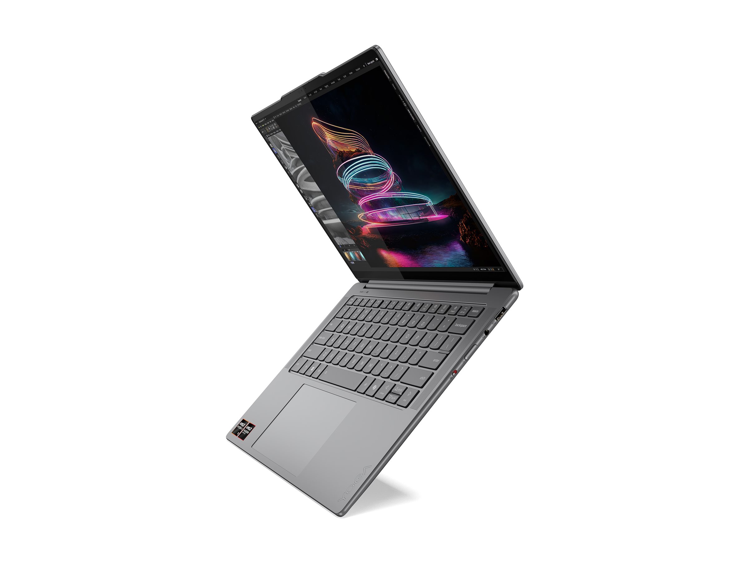 Lenovo Yoga Pro 7 14ASP9 83HN - AMD Ryzen AI 9 365  2 GHz - Win 11 Home - Radeon 880M - 32 GB RAM - 1 TB SSD NVMe - 36.8 cm (14.5)