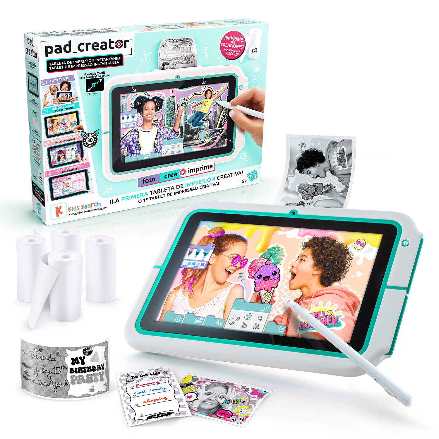 Canal Toys Instant Print Tablet, Ansicht 3