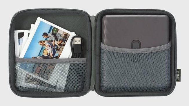 Fujifilm instax Link wide Printer Case mocha grau, Ansicht 3