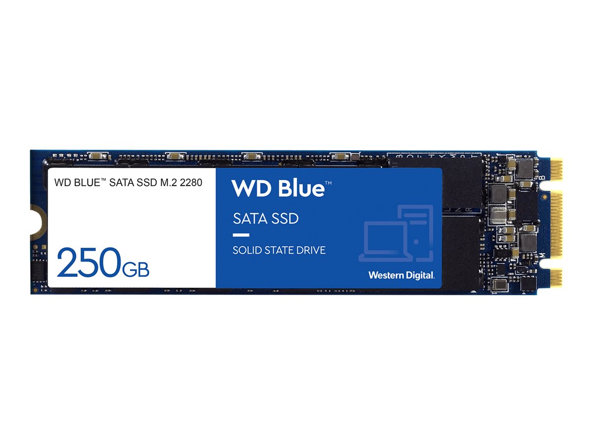 WD Blue 3D NAND SATA SSD WDS250G2B0B - SSD - 250 GB, Ansicht 3