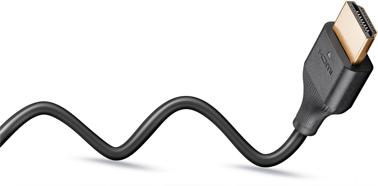 Goobay Slim High Speed HDMI -Kabel mit Ethernet - 4K/60Hz, Ansicht 2