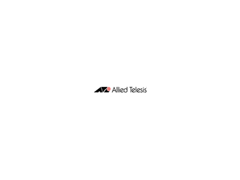 Allied Telesis ModbusTCP - Lizenz