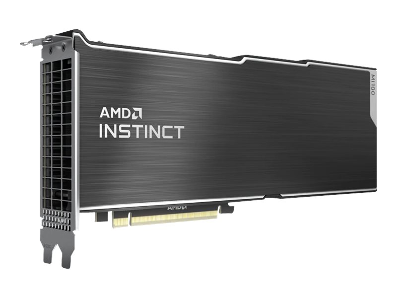 AMD Instinct MI100 - GPU-Rechenprozessor - 32 GB HBM2 - PCIe 4.0 x16