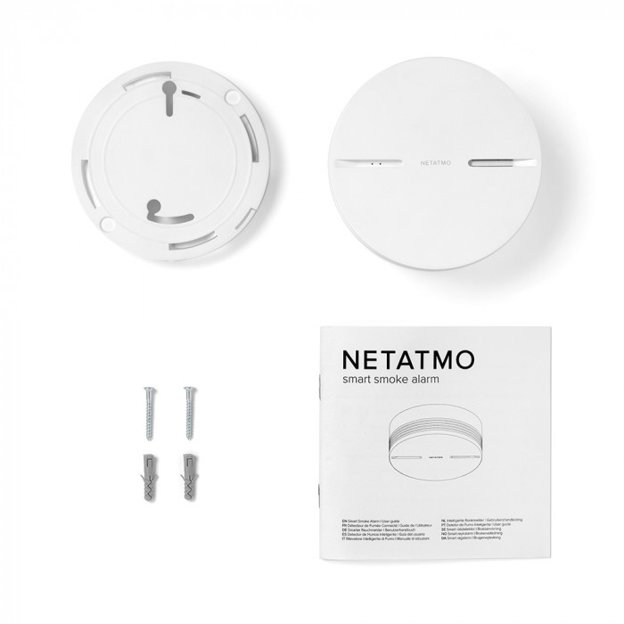 Netatmo Smart Smoke Alarm - Rauchmelder - 802.11b/g/n, Bluetooth 4.0, Ansicht 4