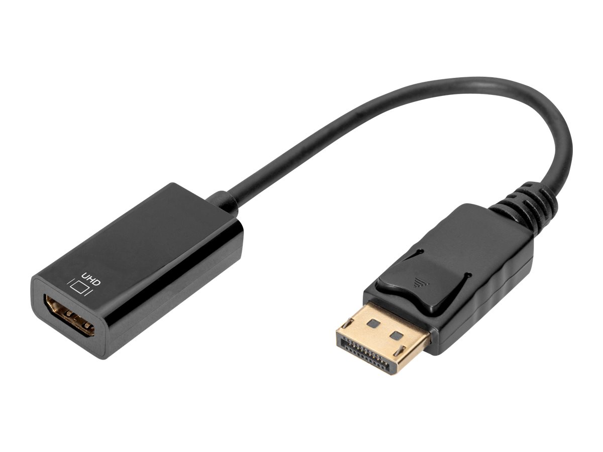 DIGITUS Aktiver DisplayPort Adapter / Konverter, DP auf HDMI