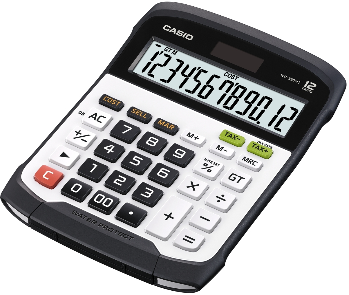 Casio WD-320MT - Desktop-Taschenrechner - 12 Stellen, Ansicht 2