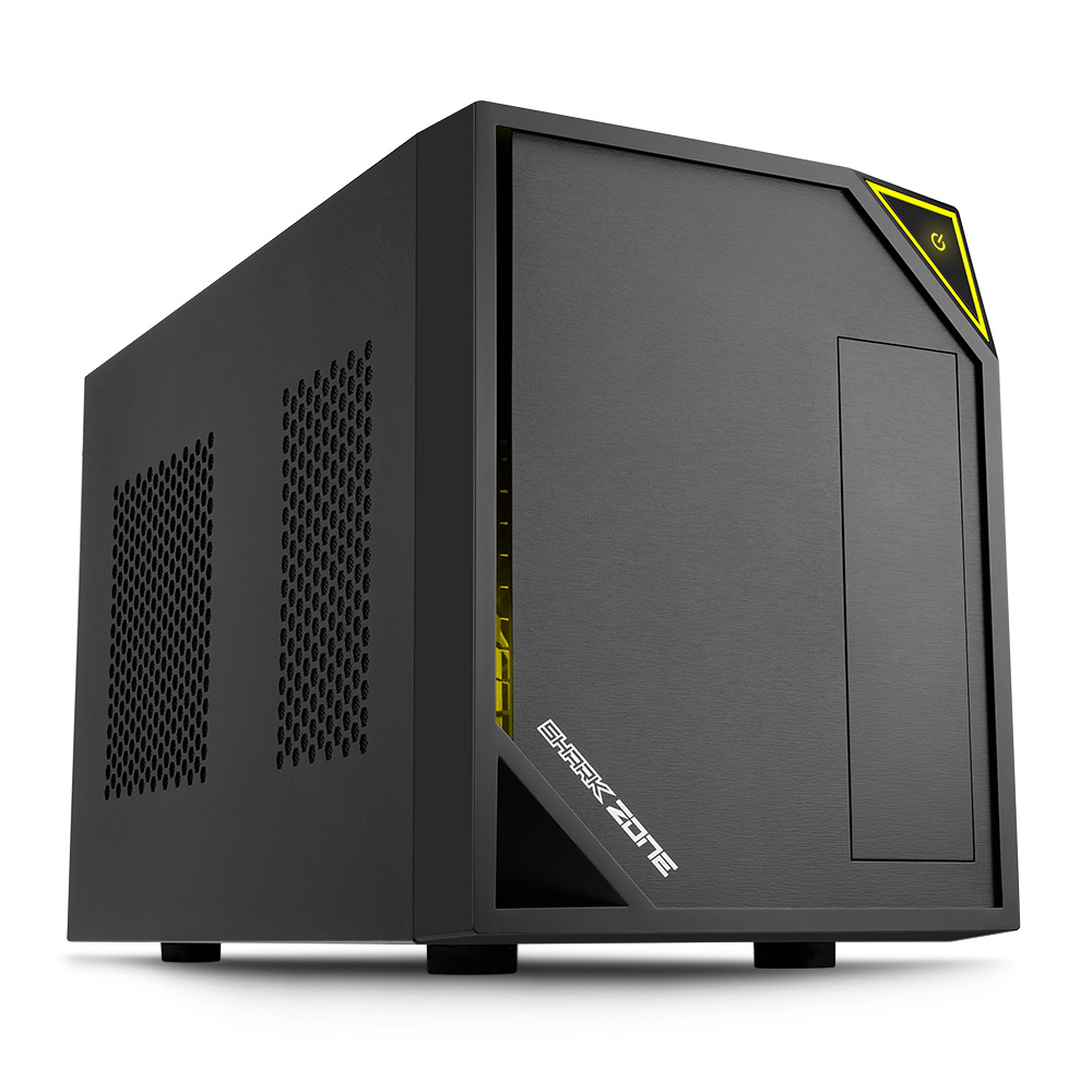 Sharkoon SHARK ZONE C10 - Tower - Mini-ITX - ohne Netzteil (ATX12V / SFX12V), Ansicht 3