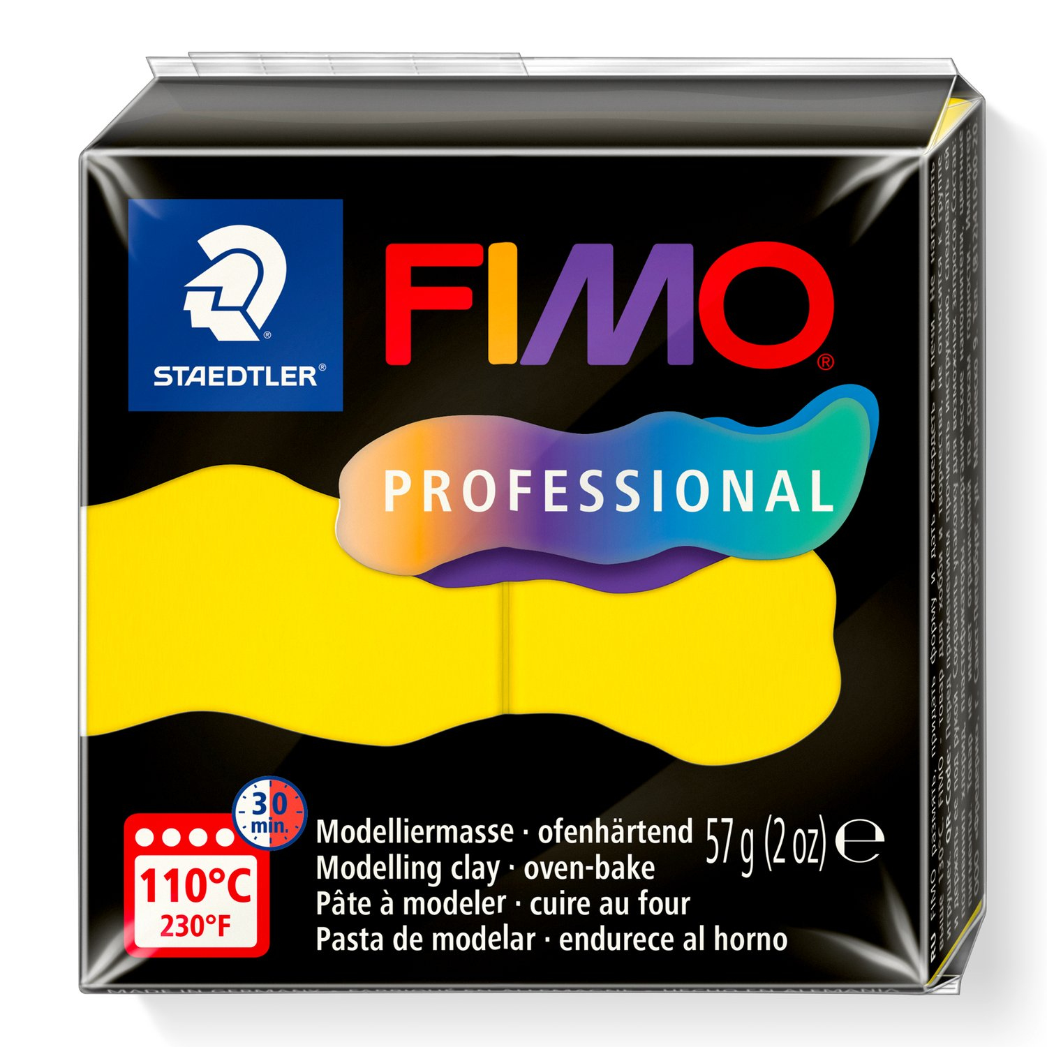 STAEDTLER Mod.masse Fimo prof 57g gelb, Ansicht 2