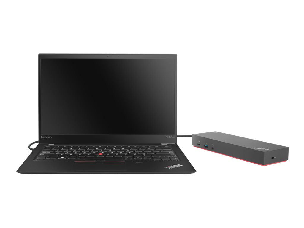 Lenovo ThinkPad Hybrid USB-C with USB-A Dock - Kabelgebunden - USB 3.2 Gen 2 (3.1 Gen 2) Type-C - 3,5 mm, Ansicht 2