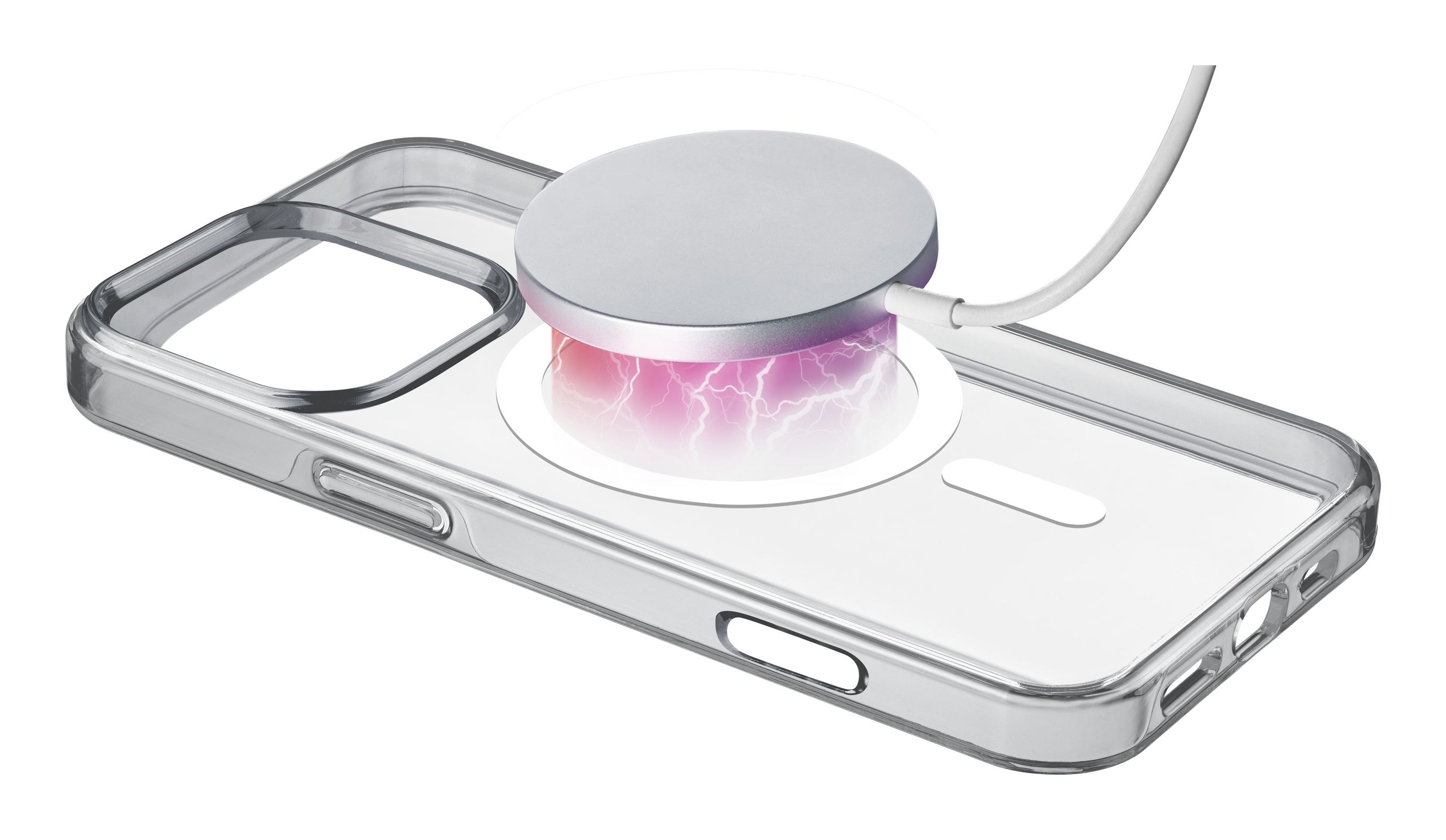 Cellularline Gloss MagSafe Case Mag iPhone 16 Pro Max Transp., Ansicht 3