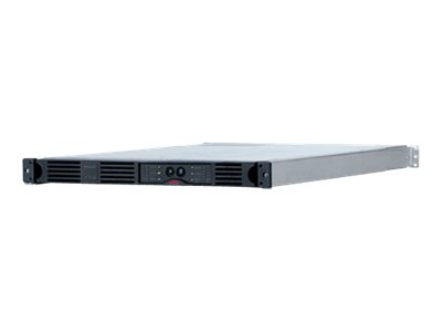 Smart UPS 750VA 48,3cm (19") RM 1HE, USB u. Serial, schwarz, inkl. PowerChute