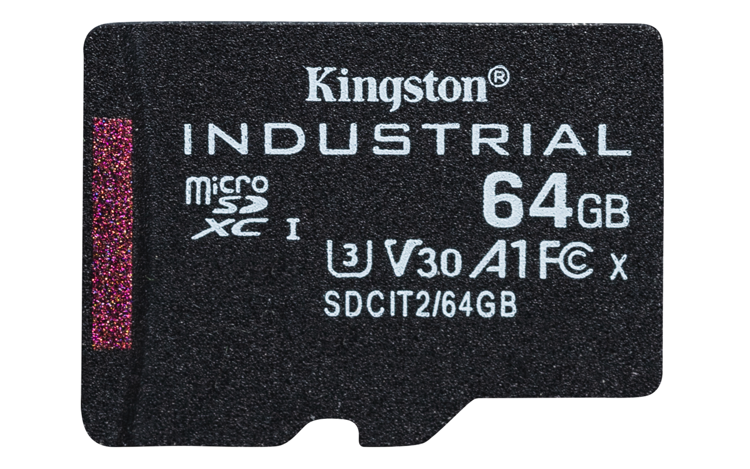 Kingston Industrial - Flash-Speicherkarte (microSDXC-an-SD-Adapter inbegriffen), Ansicht 2