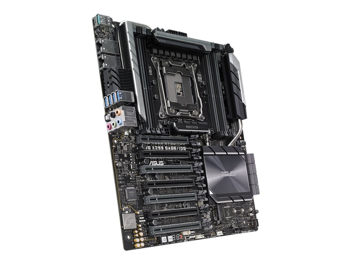 ASUS WS X299 SAGE/10G - Motherboard - SSI CEB - LGA2066 Socket - X299 - USB 3.1 Gen 1, USB-C Gen2, USB 3.1 Gen 2 - 2 x 1