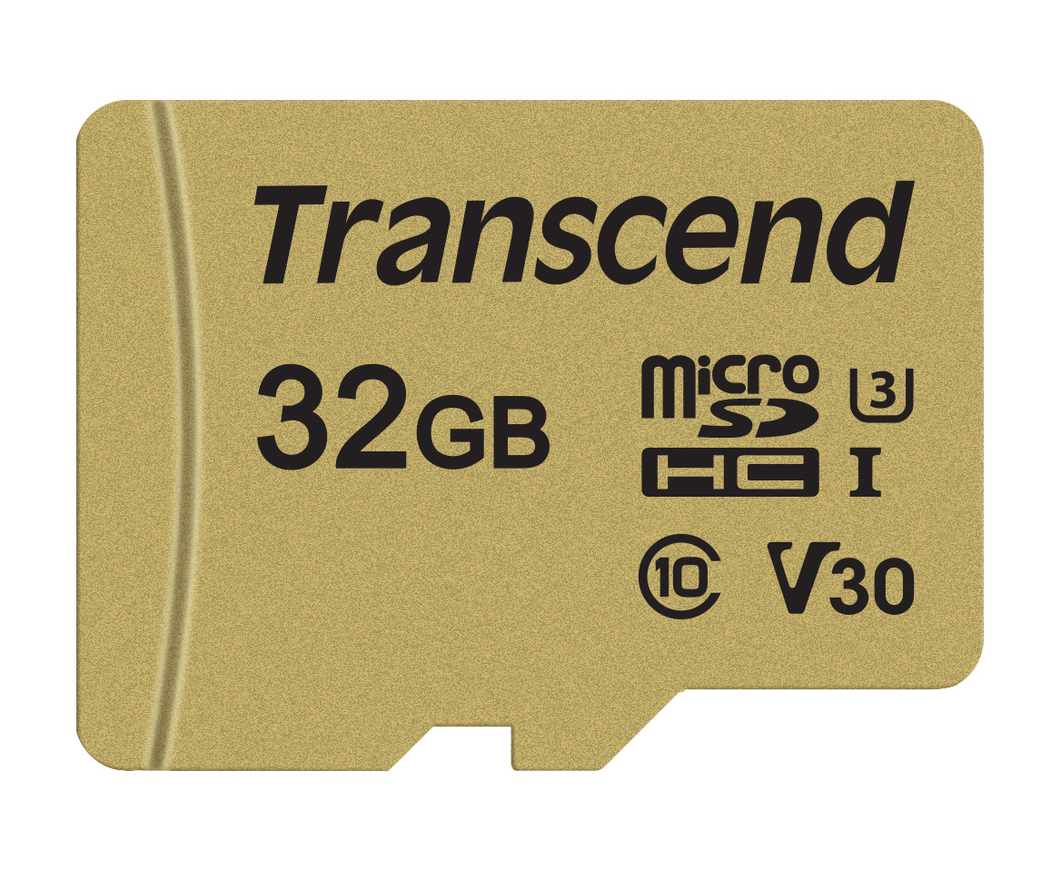 Transcend 500S - Flash-Speicherkarte (microSDHC/SD-Adapter inbegriffen), Ansicht 2
