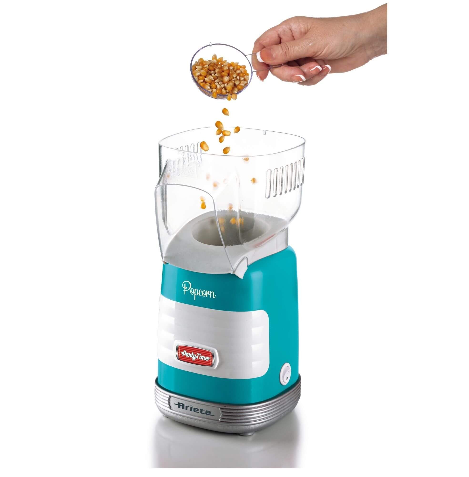 Ariete 2956/01 Party Time Popcorn Maker blau, Ansicht 3