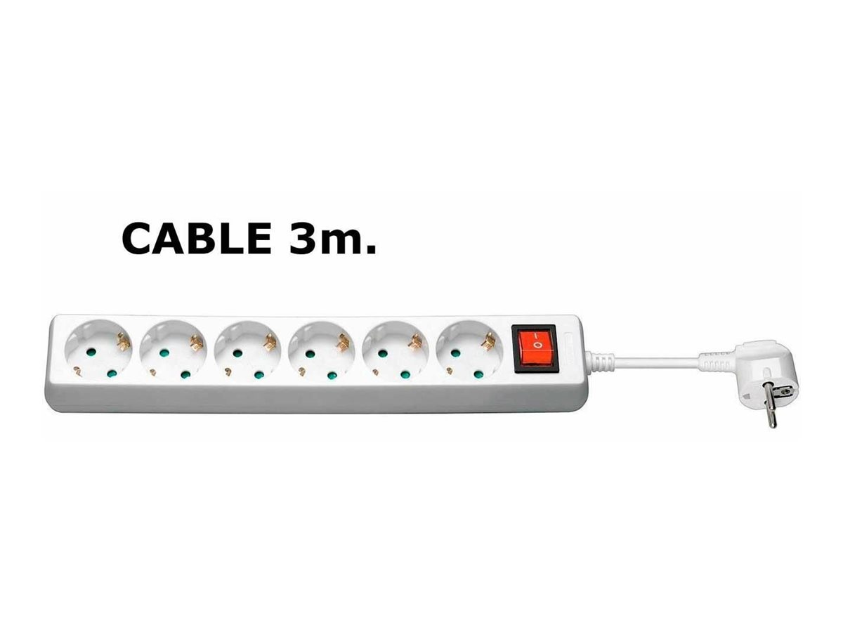 MicroConnect Steckdosenleiste - Eingabe, Eingang Stromversorgung, Ansicht 2