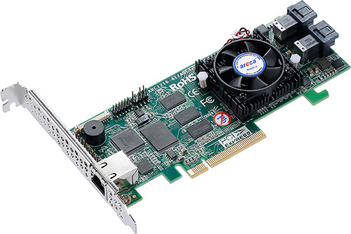 Areca ARC-1226-8I - Speichercontroller (RAID), Ansicht 4
