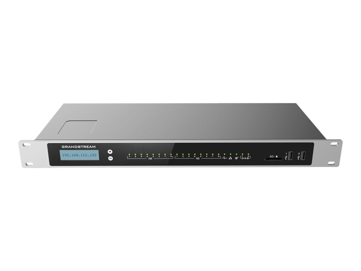 Grandstream UCM6308 - IP-PBX - in Rack montierbar, Ansicht 4