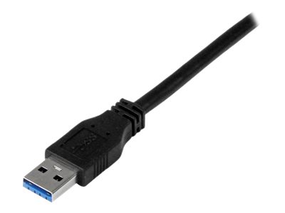 StarTech.com StarTech 2m zertifiziertes USB 3.0 SuperSpeed Kabel A auf B - Schwarz - USB 3 Anschlusskabel - Stecker/Stecker - USB-Kabel - USB Type B (M)