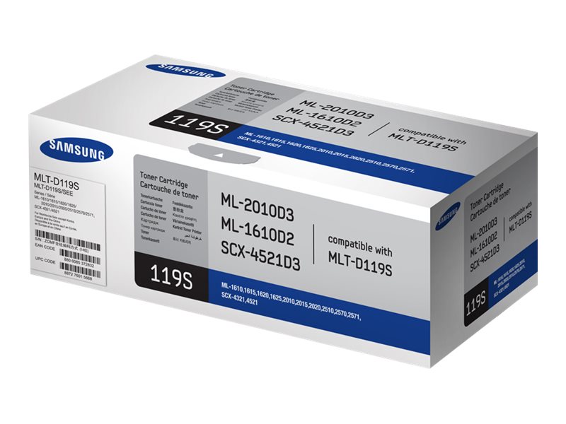 HP Samsung MLT-D119S - Schwarz - Original - Tonerpatrone (SU863A)