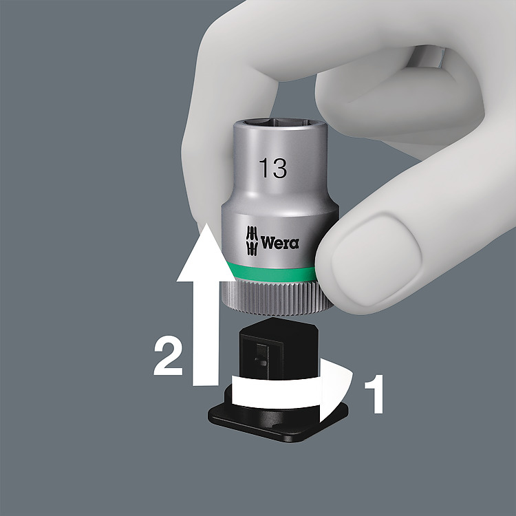 Wera Zyklop 8006 SC 1 - Schlagschrauberset mit Nussensatz, Ansicht 4