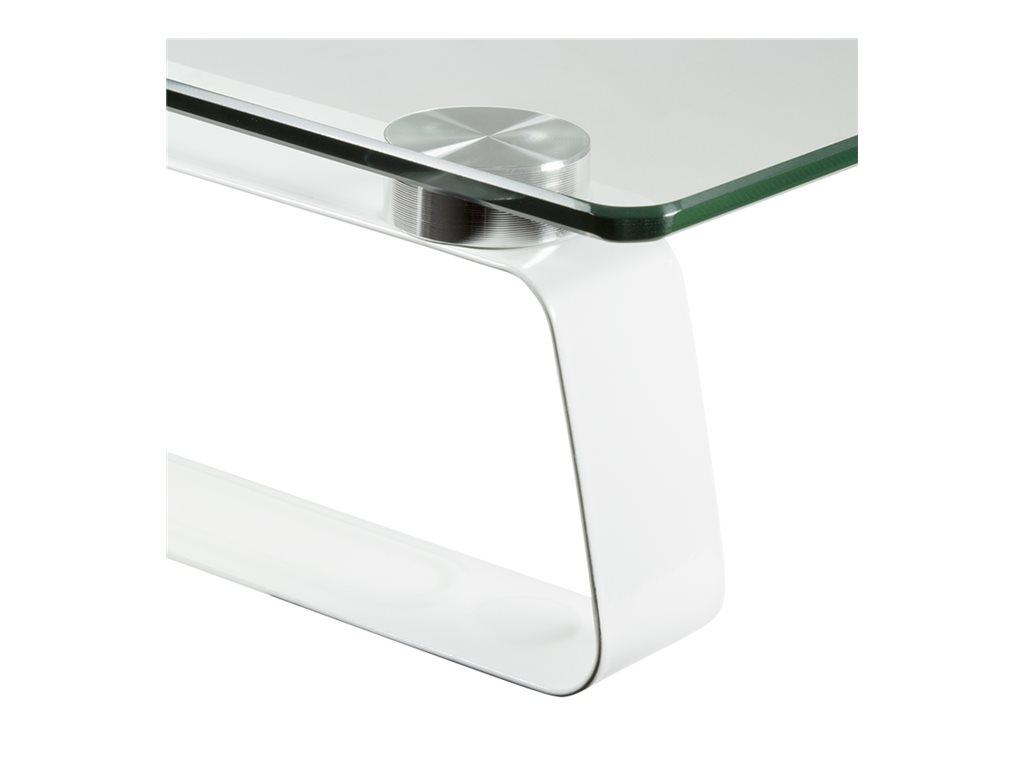 LogiLink Monitor Riser - Aufstellung für LCD-Display/Notebook - Glas, fester, kaltgepresster Stahl, Ansicht 3