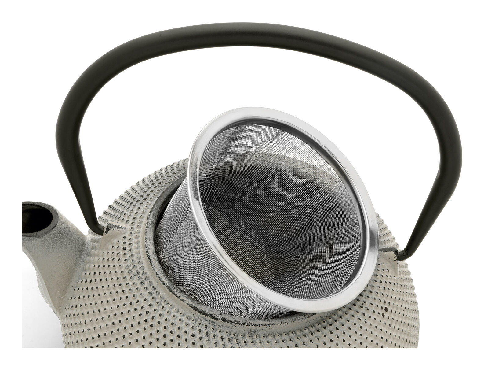 Bredemeijer Group Bredemeijer Jang - Einzelne Teekanne - 1100 ml - Grau - Eisenguss - Teefilter, Ansicht 2