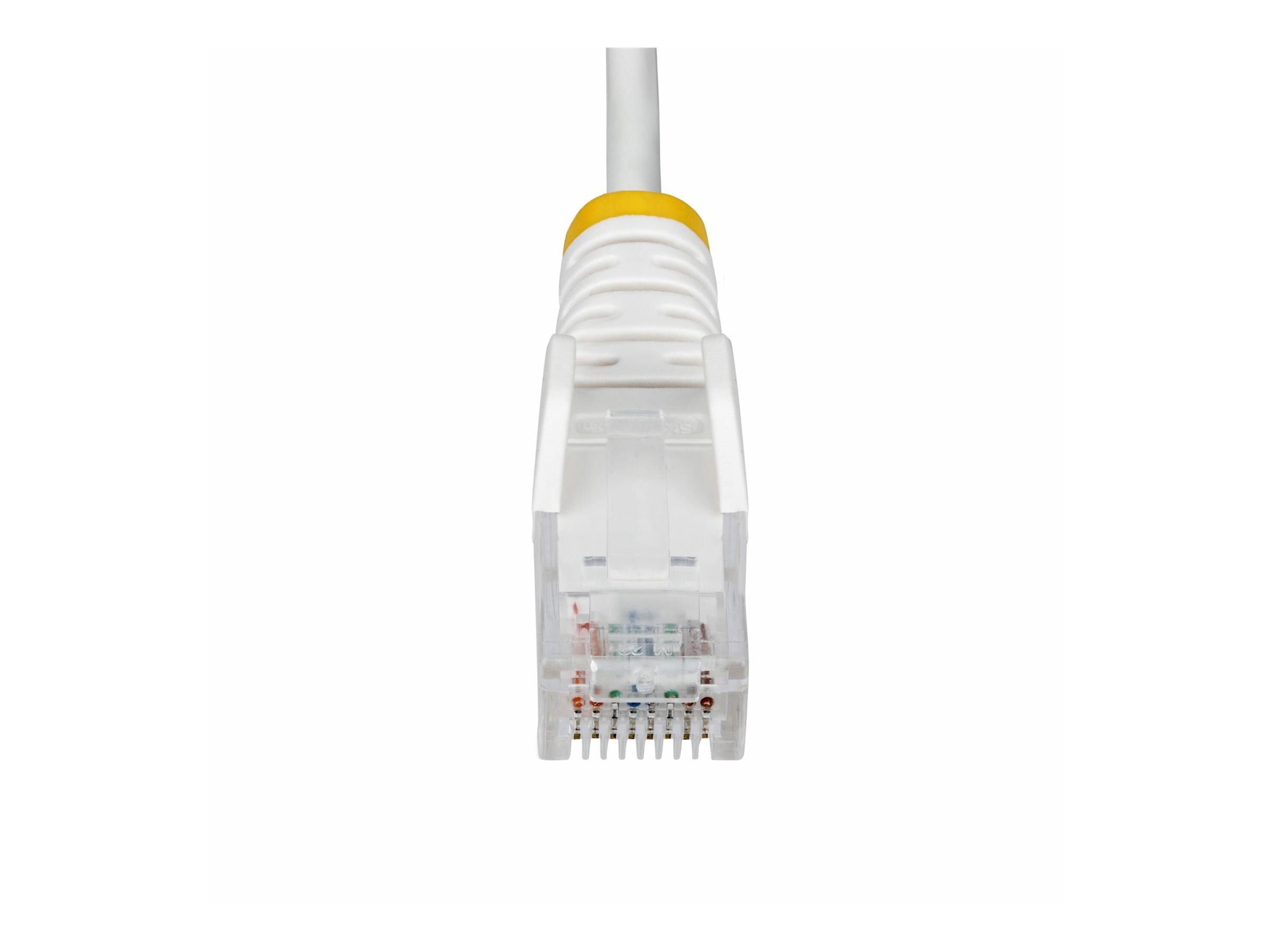 StarTech.com 2m White Slim CAT6 Ethernet Cable, Snagless, 28AWG, LSZH - Patch-Kabel - RJ-45 (M), Ansicht 3