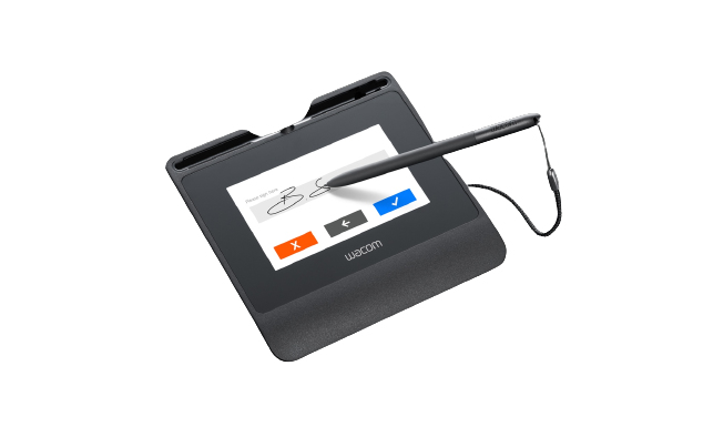 Wacom STU-540 - Unterschriften-Terminal mit LCD Anzeige, Ansicht 3