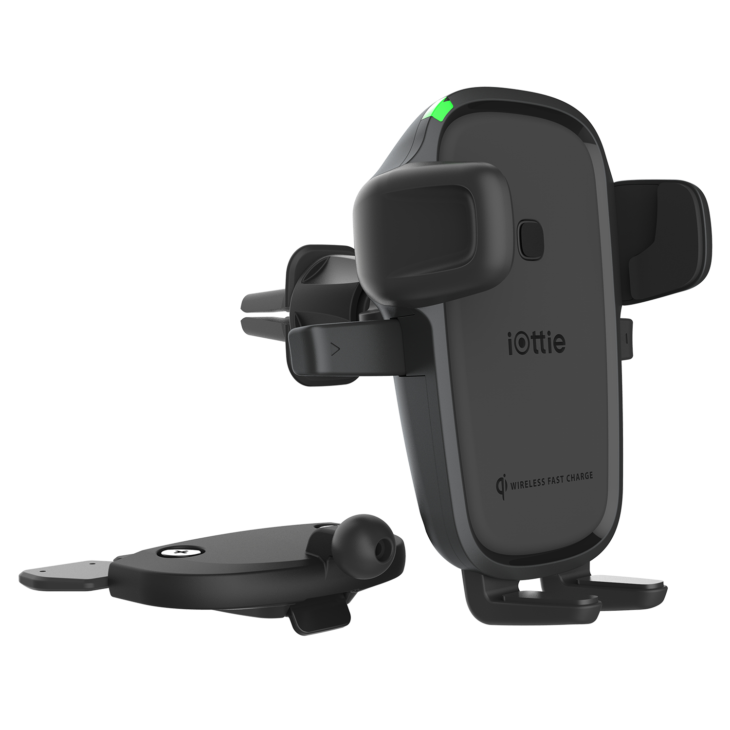 IOttie Easy One Touch 2 - Auto - USB - 12 V - Kabelloses Aufladen - Schwarz, Ansicht 3