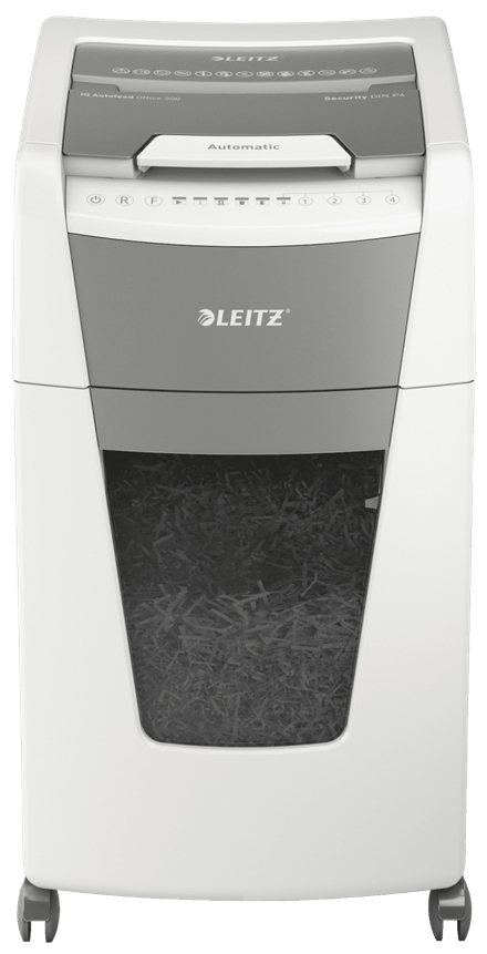Esselte Leitz IQ AutoFeed Office 300 P4 - Vorzerkleinerer, Ansicht 2