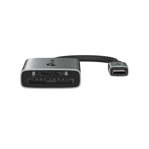 TP-LINK UA430C V1 - Kartenleser (microSD UHS-I, microSDHC UHS-I, microSDXC UHS-I, SDHC UHS-I, SDXC UHS-I) - USB-C, Ansicht 2