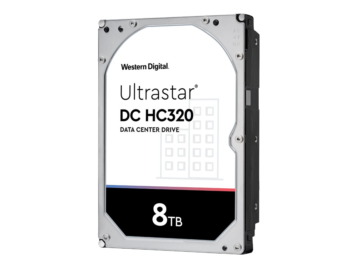 WD Ultrastar DC HC320 HUS728T8TALE6L1 - Festplatte - verschlüsselt - 8 TB - intern - 3.5" (8.9 cm)