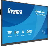 Iiyama 75" TN7505A-B1AG Multi-Touch 2xHDMI+DP+USB-C - Flachbildschirm (TFT/LCD) - 189,3 cm
